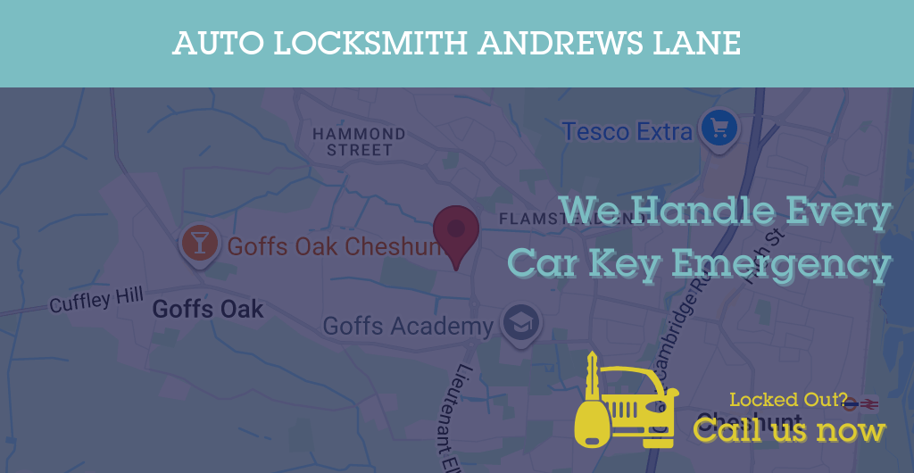 Auto Locksmith Services in Andrews Lane - EN postcode