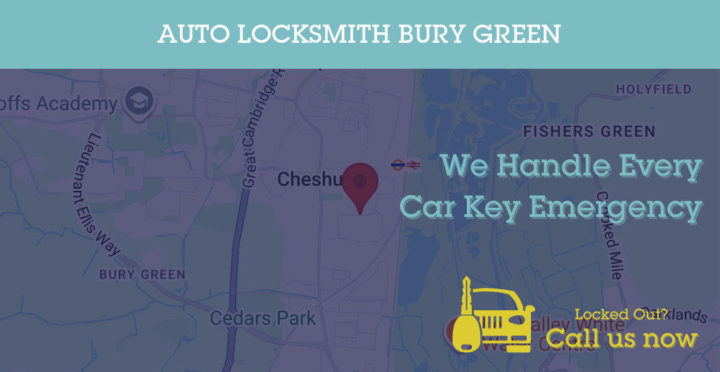 Auto Locksmith Services in Bury Green - EN postcode