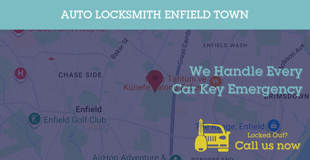 Auto Locksmith Services in Enfield Town - EN postcode