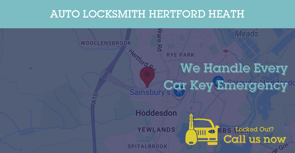 Auto Locksmith Services in Hertford Heath - EN postcode