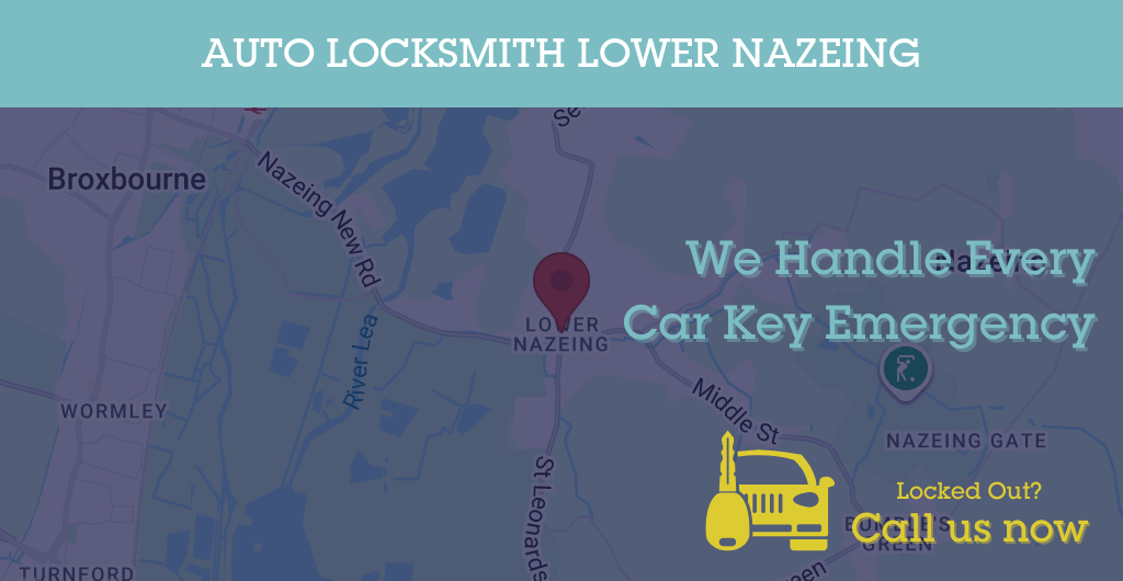 Auto Locksmith Services in Lower Nazeing - EN postcode