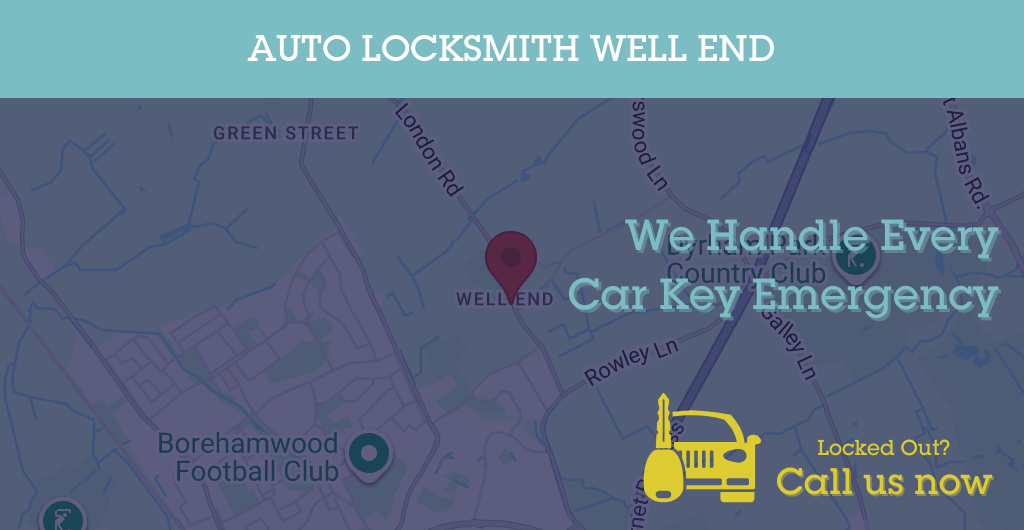 Auto Locksmith Services in Well End - EN postcode